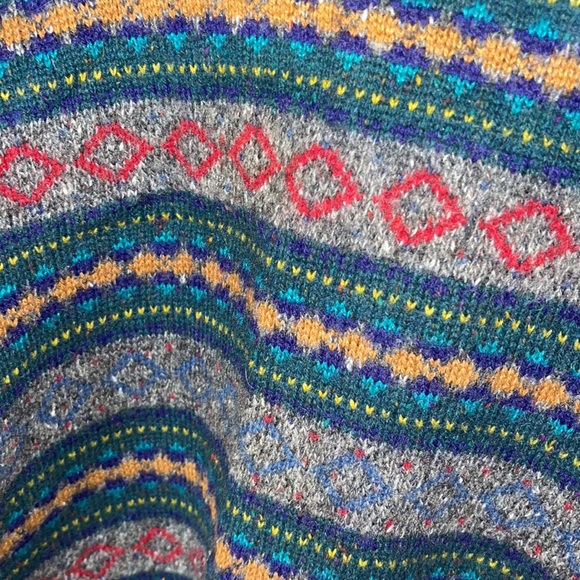 Patterned Wool sweater - Picture 2 of 4